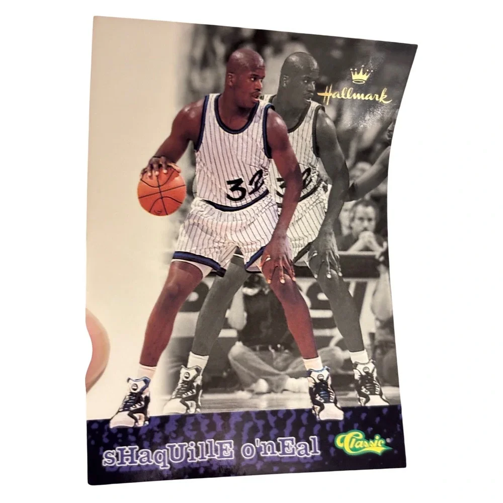 Hallmark Keepsake 1995 Shaquille O'Neal Hoop Star Ornament Orlando Magic QX15517